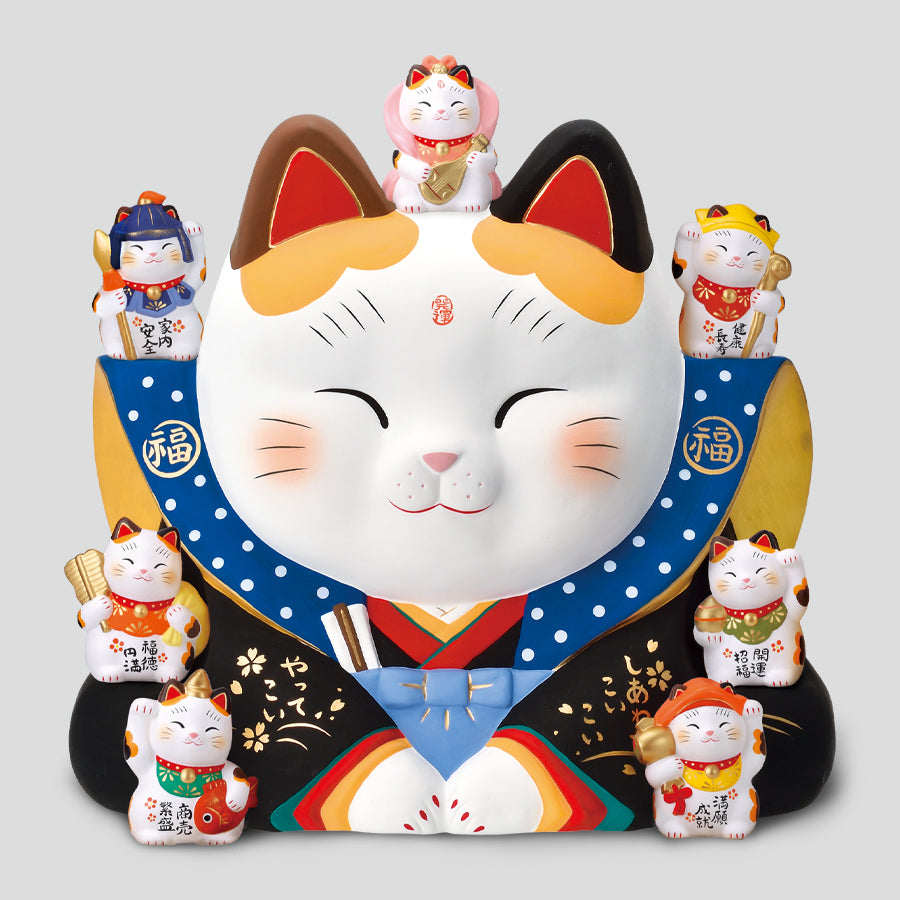 七福神招き猫 – おもだか屋オンラインストア